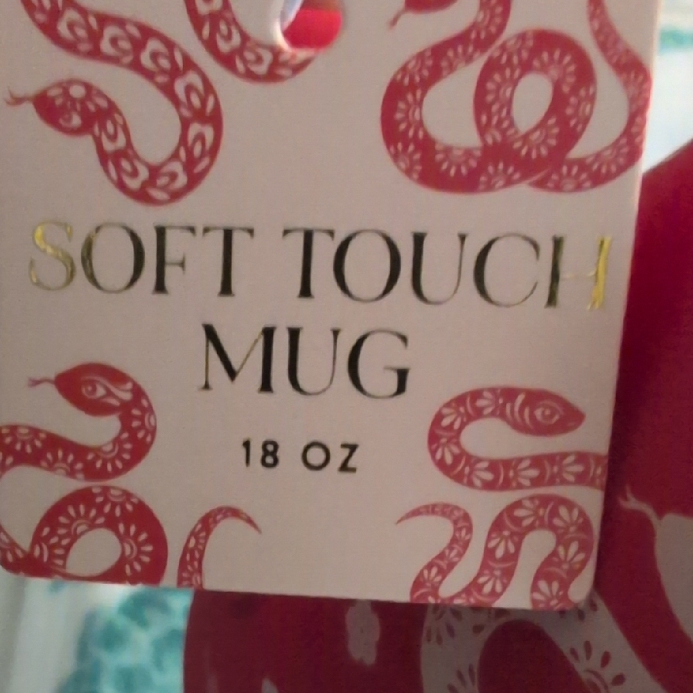 Red Snake Design Mug - Picture 2 of 7